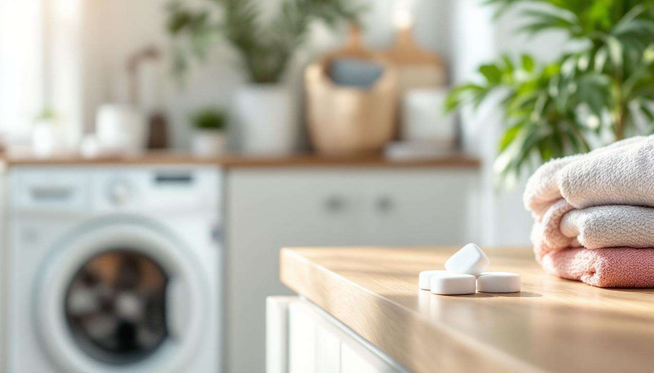 Solo 2 compresse in lavatrice e i capi bianchi tornano come nuovi: più efficaci dei prodotti chimici