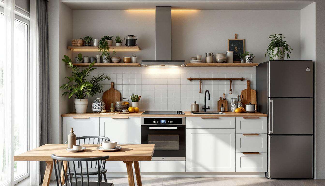 Quando la cucina è stretta: soluzioni intelligenti per ottimizzare spazio e stile senza rinunce